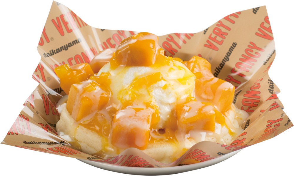 スシローの本格パンケーキスイーツ第2弾「たっぷりマンゴーのふわとろパンケーキ」全国で限定発売開始