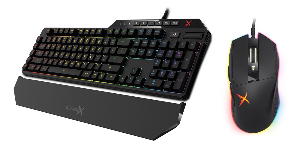 素早い、正確、優れた操作性のゲーミングマウス＆キーボード　