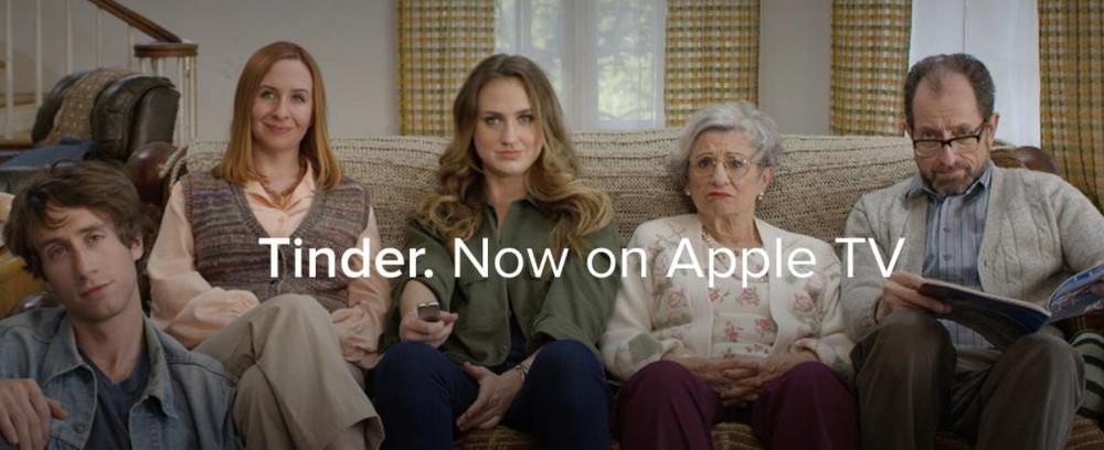 マッチングアプリ「Tinder」をテレビでも　「Tinder on Apple TV」スタート