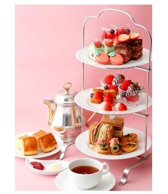 ヨコハマ グランド インターコンチネンタル ホテル　毎年恒例のいちごづくしのアフタヌーンティー