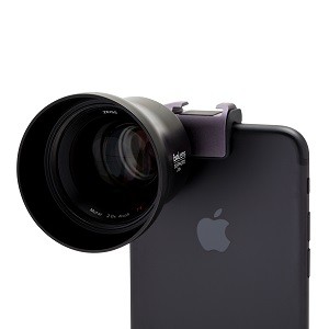iPhoneのカメラに簡単装着、プラスアルファの高性能