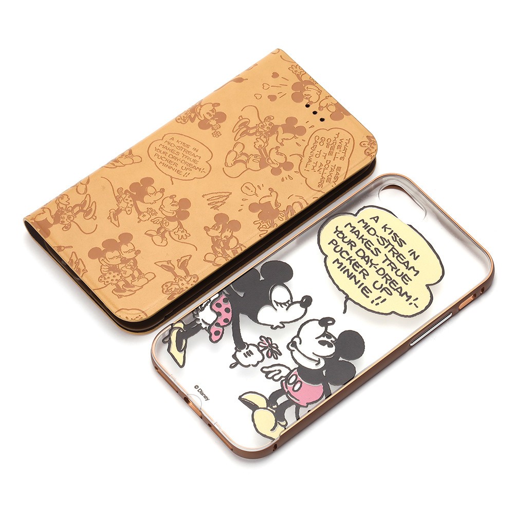 フリップタイプとiPhoneのカラー生かせるバックパネルタイプの2通り 