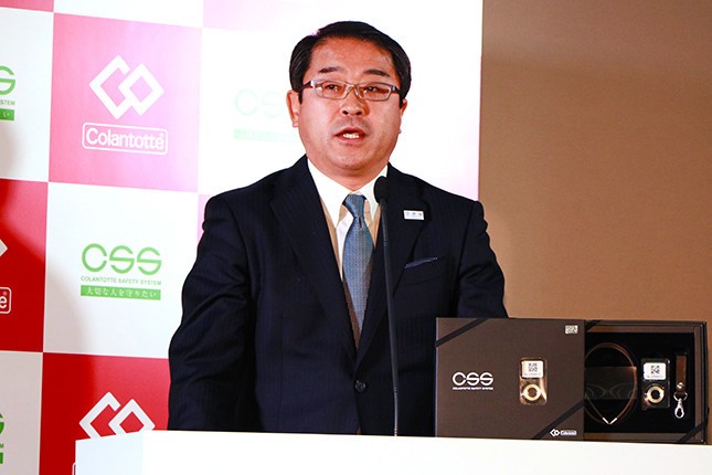 コラントッテとパートナーシップ契約を結んだ理由を説明する高野常務