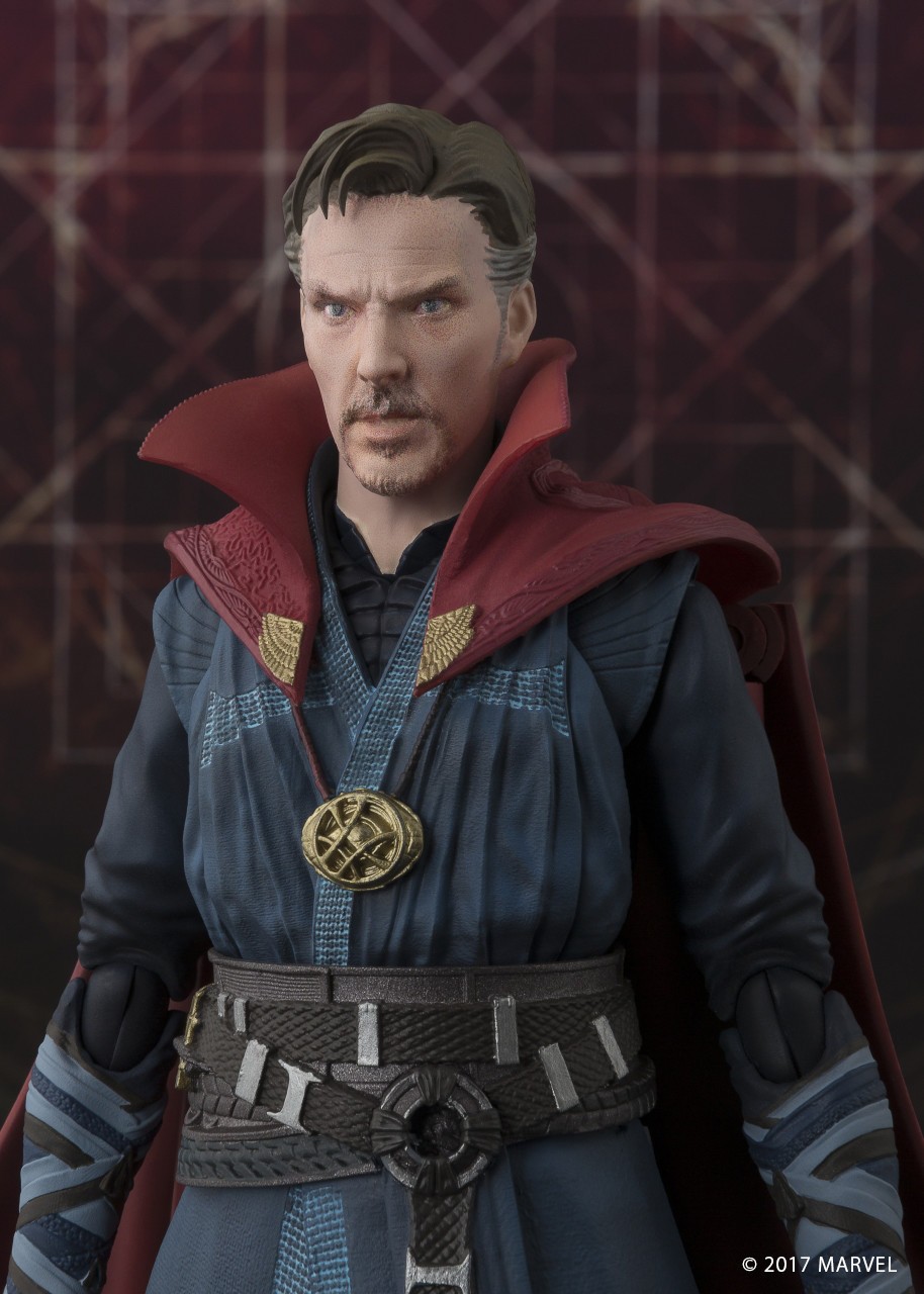 S.H.Figuarts ドクター・ストレンジ 頭部交換 (C) 2017 MARVEL。画像はイメージ