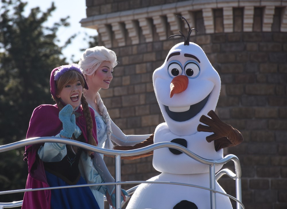 アナとエルサのウィンターグリーティング