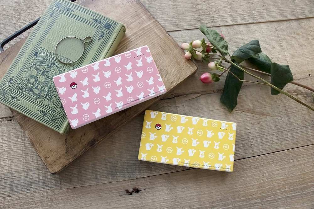 ポケモンデザインのモバイルバッテリー発売