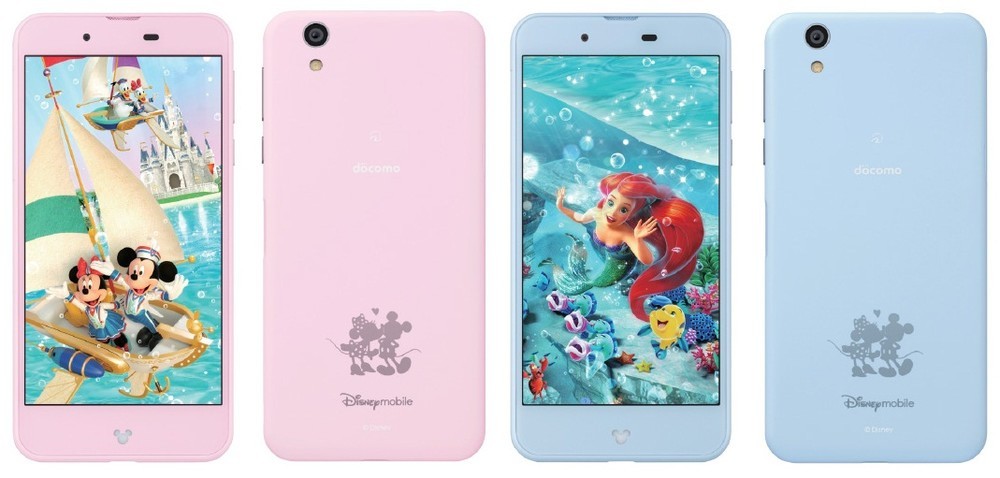 ドコモからディズニースマホ...水の世界をイメージ