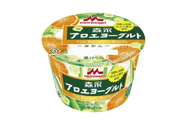 「森永アロエヨーグルト みかん」期間限定で新発売