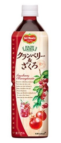リフレッシュに1杯「デルモンテ　ヘルシーガーデン　クランベリー＆ざくろ」