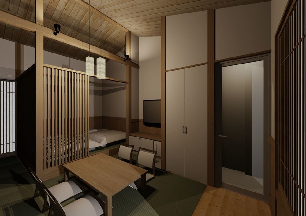 客室数は38室、全室露天風呂付き