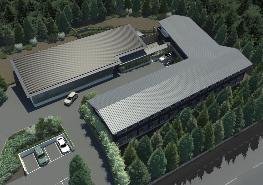 自然に囲まれた温泉旅館