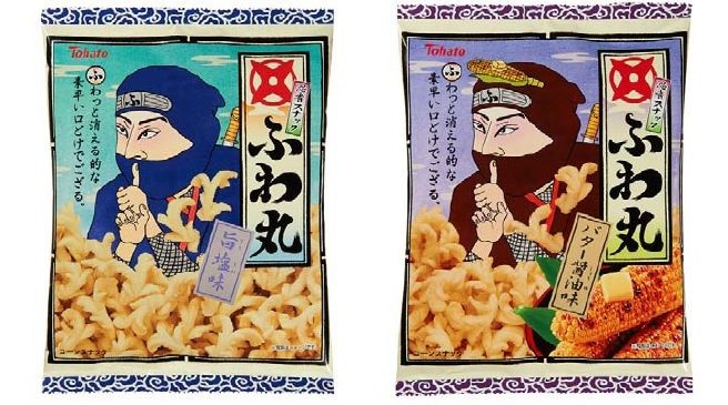 「忍者スナック ふわ丸」、旨塩味など発売　東ハトから