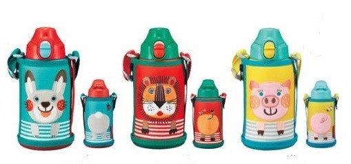 「コロボックル」といっしょのステンレスボトル