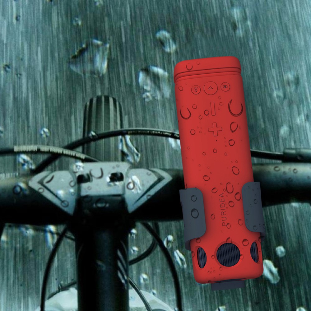 急な雨やほこりから保護するIP4相当の生活防水性能