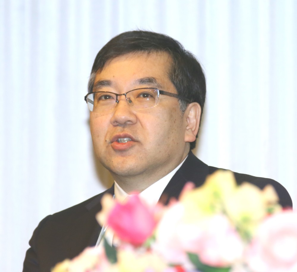 東京大学の五神真総長（2017年2月10日撮影）