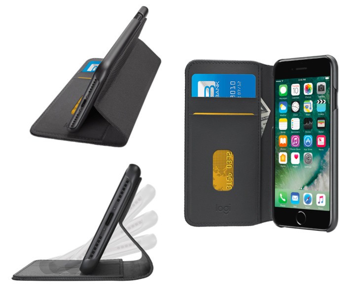 角度自在のスタンドにも...iPhone 7／7Plusケース「Hinge」