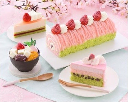 「桜スイーツ」6種類を季節限定発売、銀座コージーコーナー