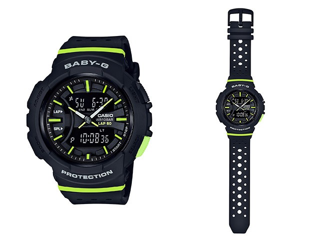 BGA-240-1A2JF ブラック×ライムグリーン