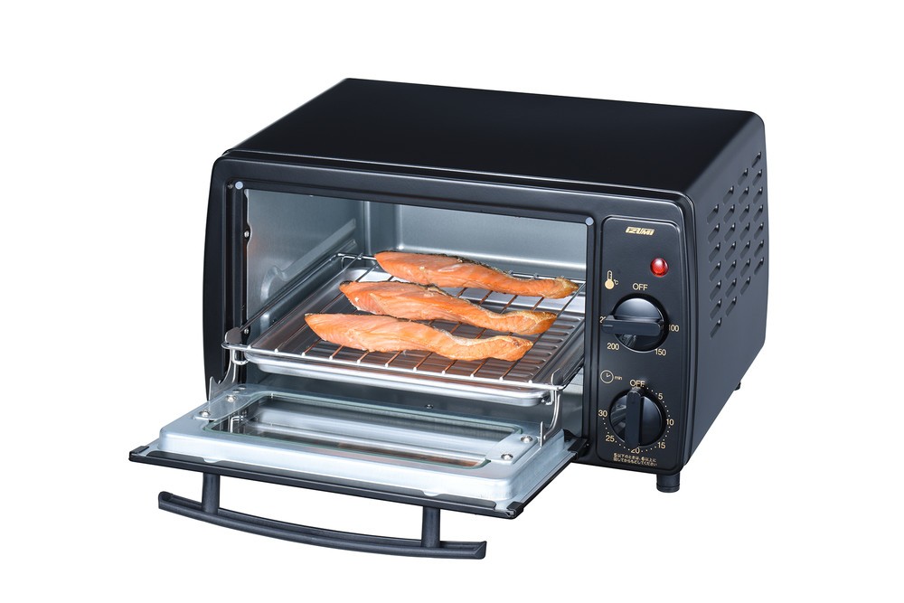 焼き網のせり出し機能を搭載