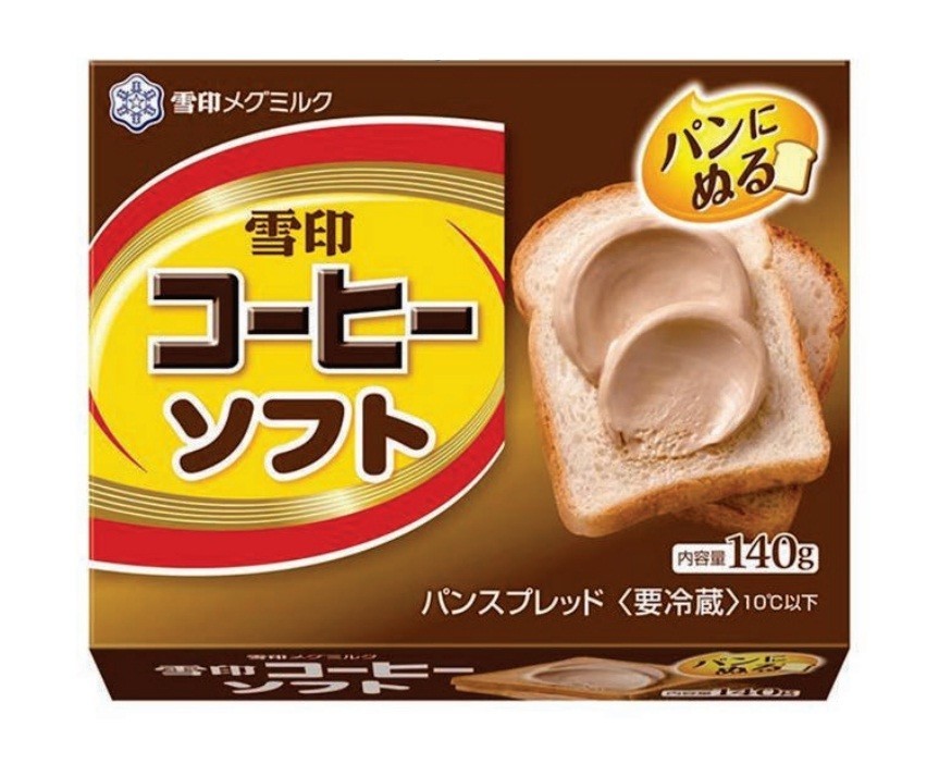 パンにぬって味わえる「雪印コーヒー」、雪印メグミルクから