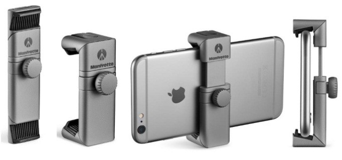 スマホを三脚や自撮り棒に装着できる「TwistGrip」