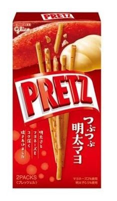 つぶつぶ明太の辛さとマヨネーズの旨味「プリッツ＜明太マヨ＞」、江崎グリコ