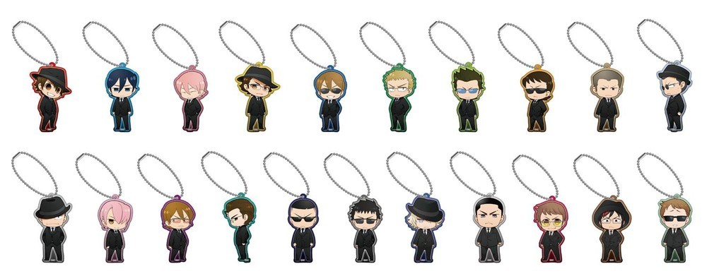 「ギャングディフォルメトレーディングアクリルキーホルダー（21種）」500円
