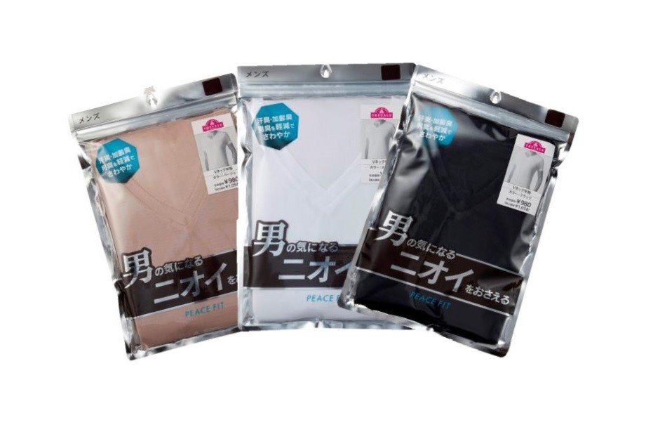 「男臭」を抑える　イオンの機能性インナー「トップバリュ ピースフィット」、17年春夏モデルが登場