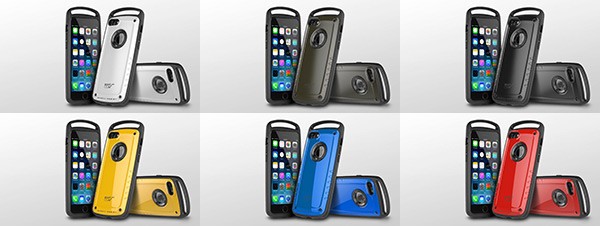 カラーは、ブラック、ホワイト、カーキ、ブルー、イエロー、レッドの全6色