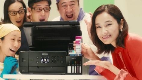 インク補填が簡単なことをアピール