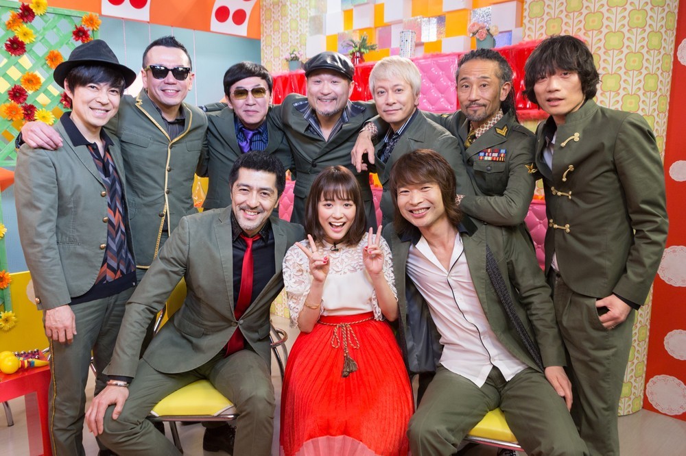 大原さんとスカパラのメンバー