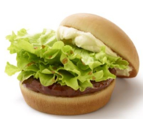 モス「クリームチーズテリヤキバーガー」3 月 28 日から5 月下旬まで期間限定で