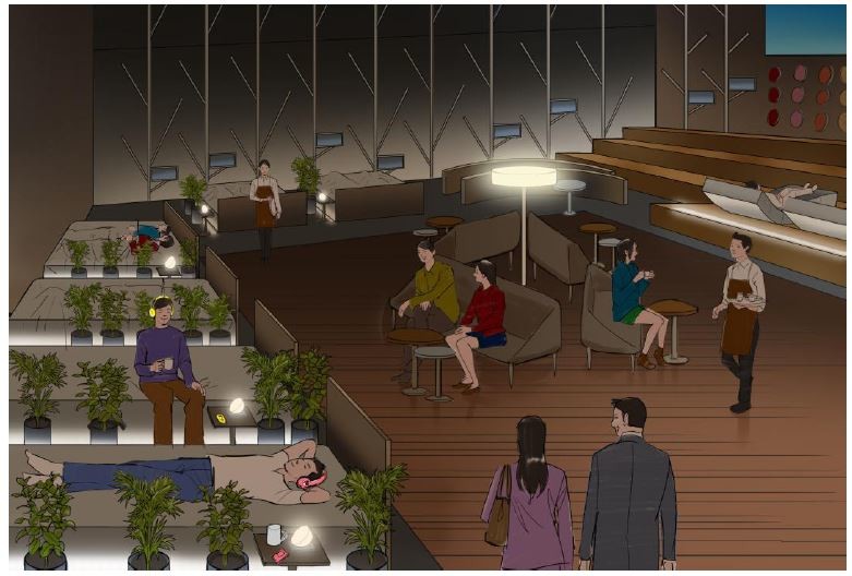 カフェインレスコーヒー提供...ネスカフェ「睡眠の日」にフランスベッドとコラボカフェ