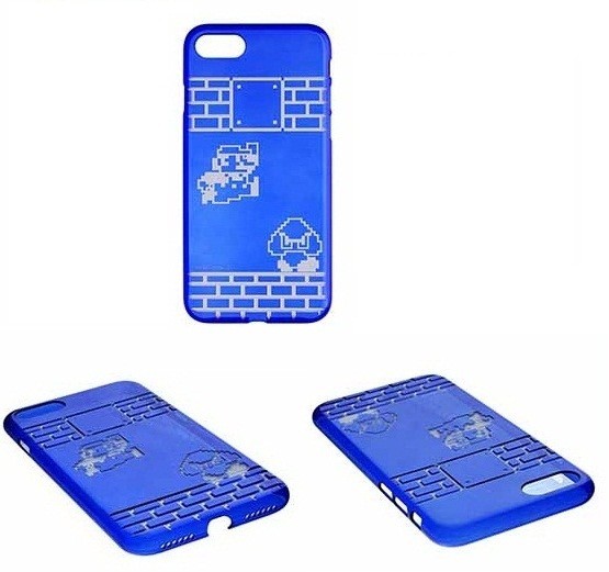 「スーパーマリオ」の世界観を切り子で表現したiPhone 7ケースなど「au +1 collection」限定モデル