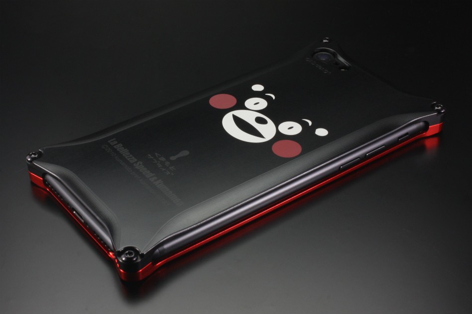 「くまモン」×「ラ・ベレッツァ」コラボ、iPhone 7／7Plus用アルミケース