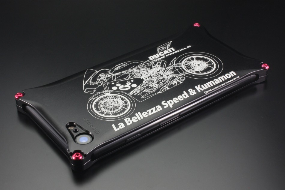 ブラックボディにレッドボルトでくまモンカラーを表現