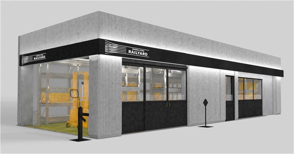 「GENERAL STORE RAILYARD（ジェネラルストアレールヤード）」の外観イメージ