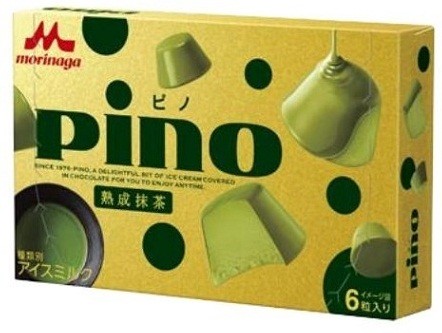 発売 40 周年のロングセラーブランド「ピノ」から「熟成抹茶」