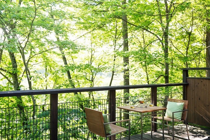 自然の音で目覚める朝と、存分にくつろげる14時のチェックアウト