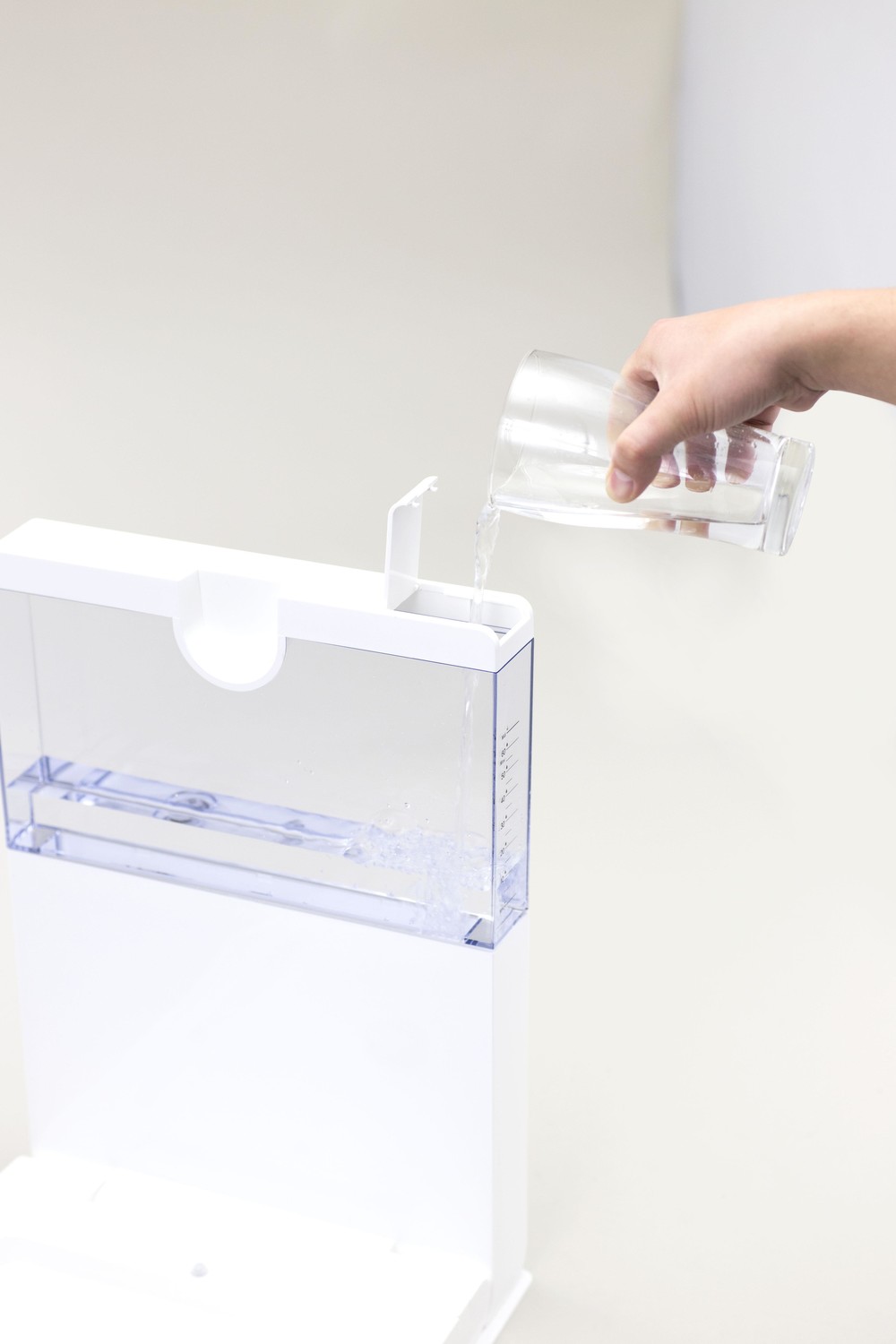 水を入れてタイマーをセット