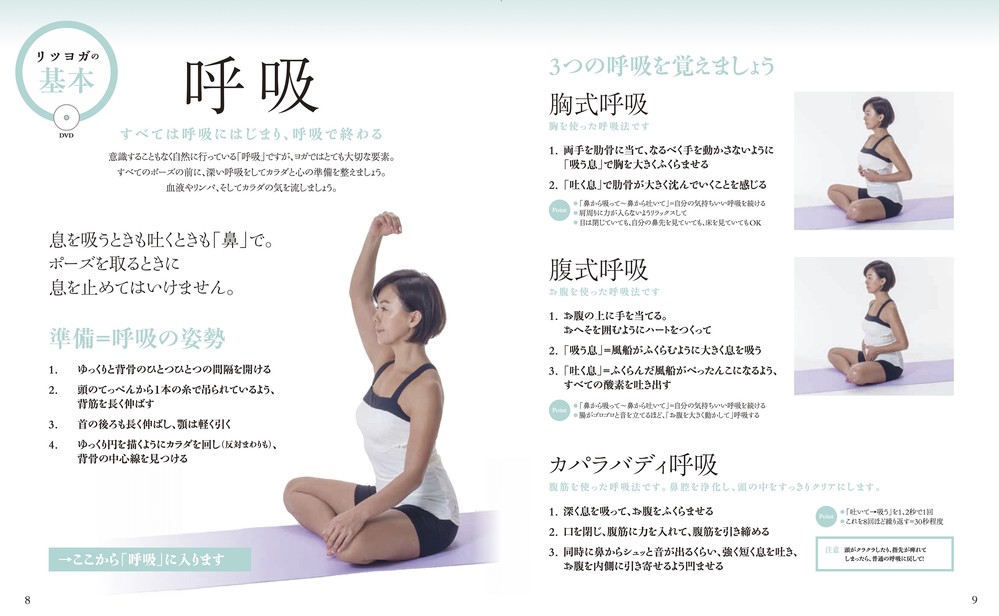 1週目～4週目のポーズを紹介