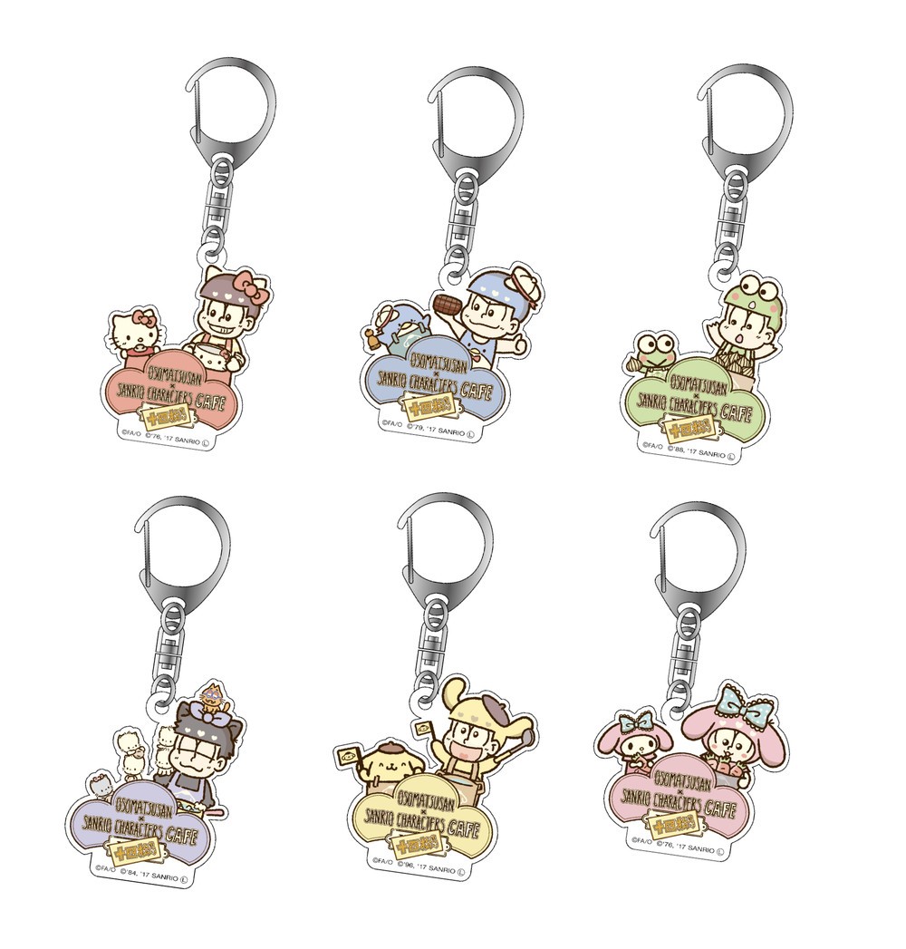 アクリルキーホルダーBOX(6個入)