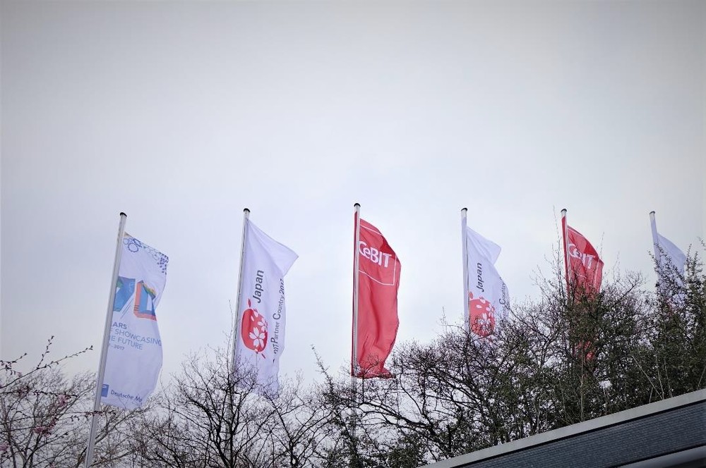 「CeBIT　2017」はドイツ・ハノーバーで開催された