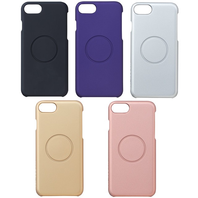 iPhone 7／7 Plus向けケース背面にマグネット内蔵、7種のマウントへ簡単脱着