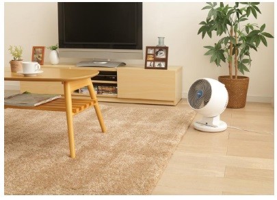 衣類乾燥モード搭載したサーキュレーター