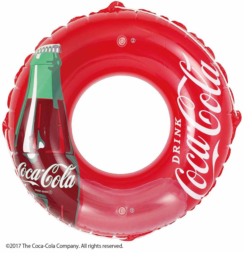 目立ち度No.1！　コカ・コーラやスプライトの浮き輪