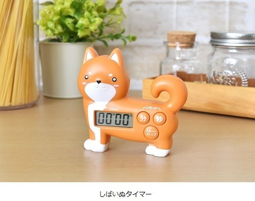 ご主人、時間ですワン！　柴犬とにゃんこの動物タイマー