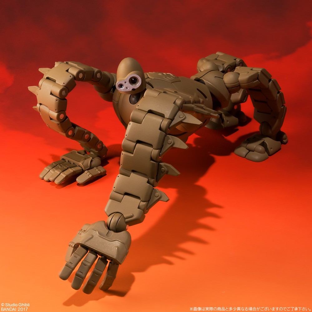 ラピュタの「ロボット兵」フル可動モデル　四つん這いや飛行状態など特徴的なポーズを完全再現