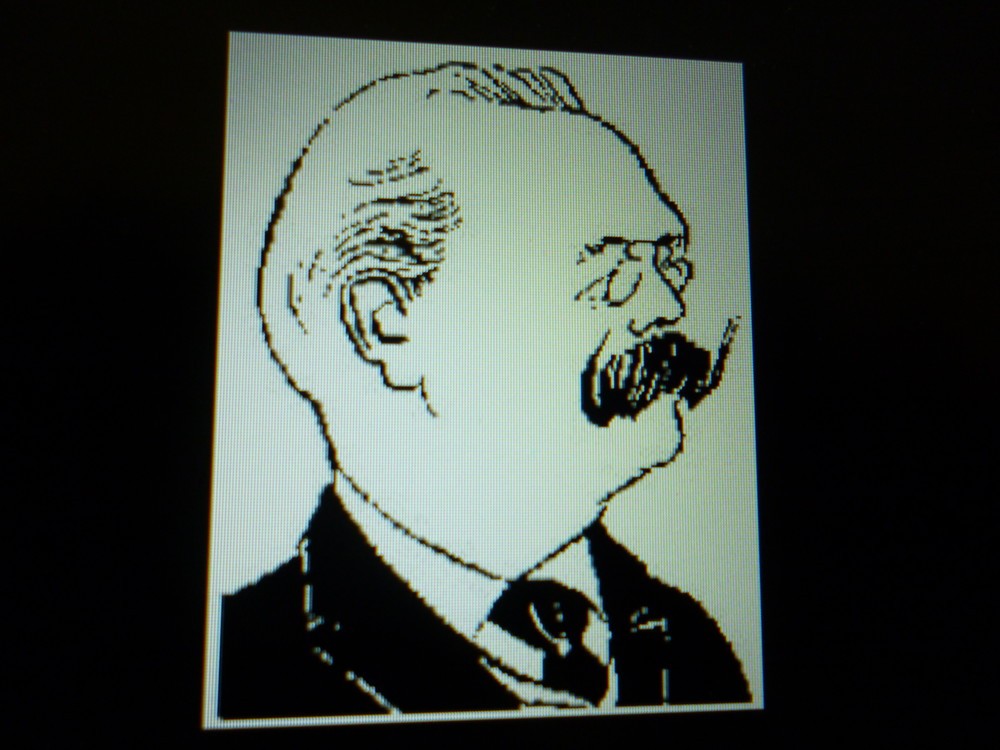 デュパルクの似顔絵