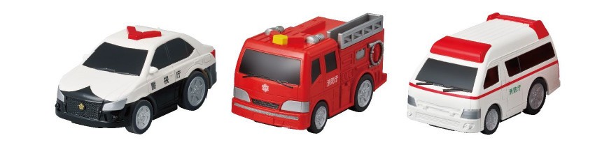 部屋と同じように水の上を「走る」プルバック式ミニカー「水陸両用カー」